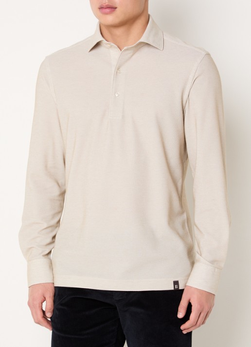Boggi Milano Regular fit overhemd met stretch