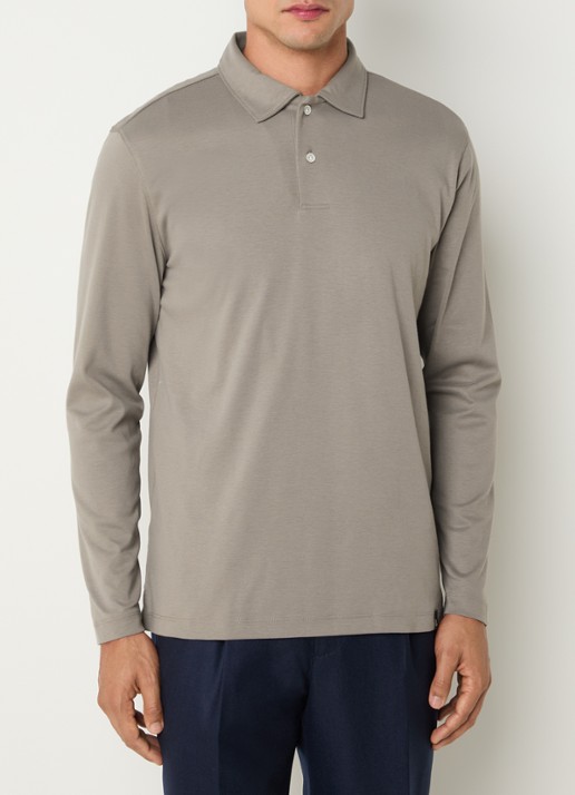 Boggi Milano Regular fit polo met kraag