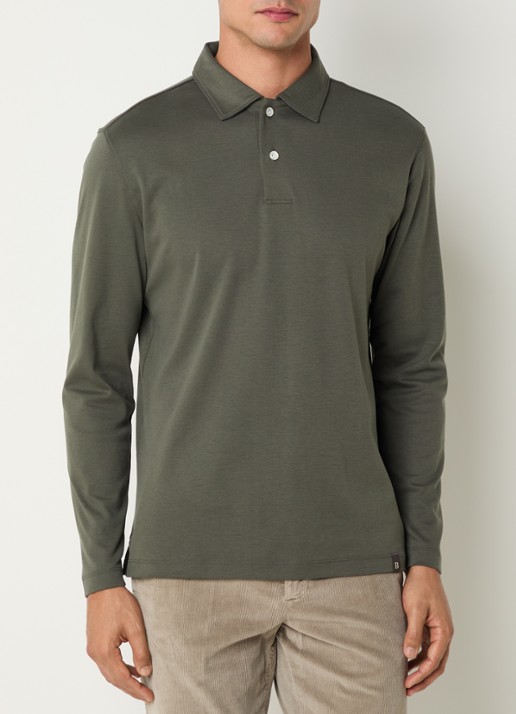 Boggi Milano Regular fit polo met kraag