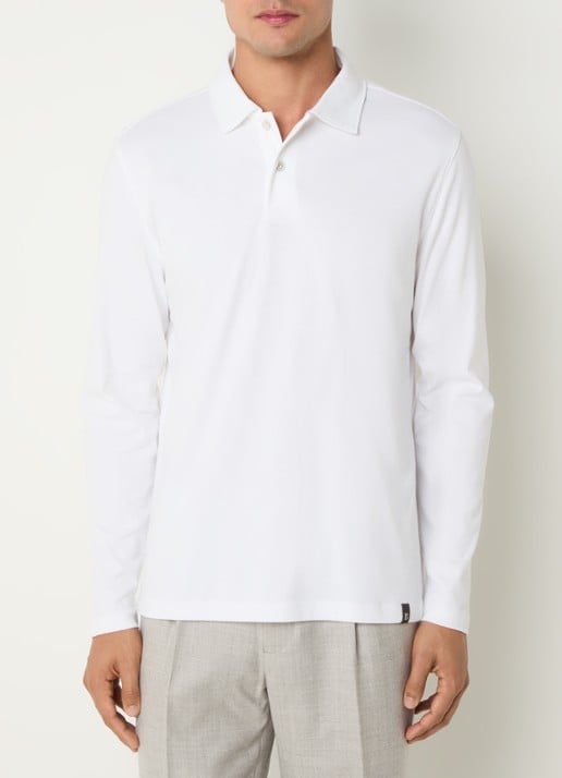 Boggi Milano Regular fit polo met kraag