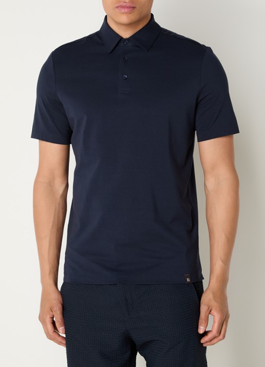 Boggi Milano Regular fit polo met stretch