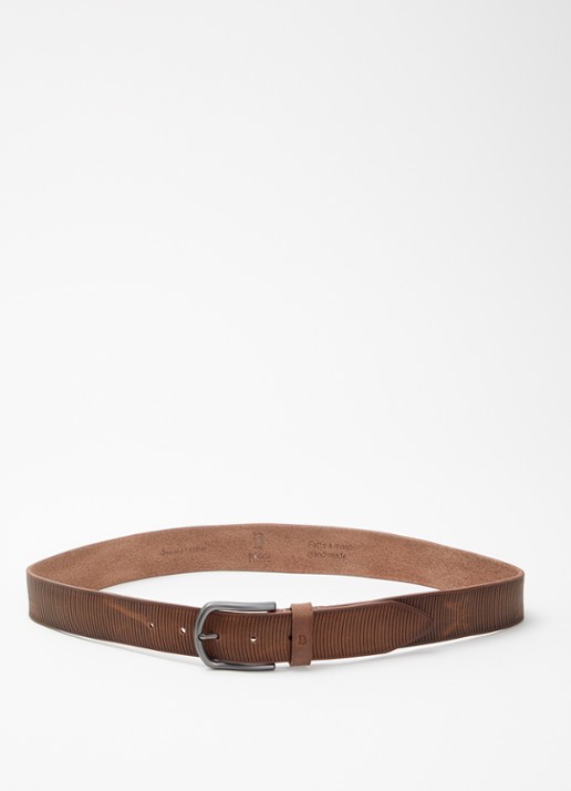 Boggi Milano Riem van leer