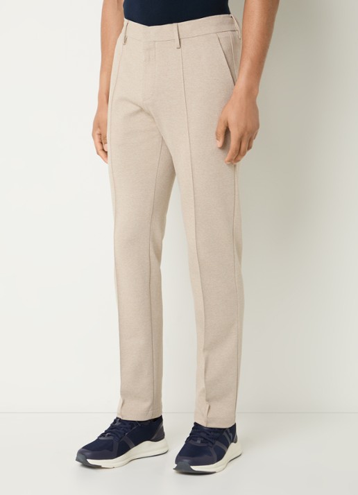 Boggi Milano Slim fit pantalon met steekzakken