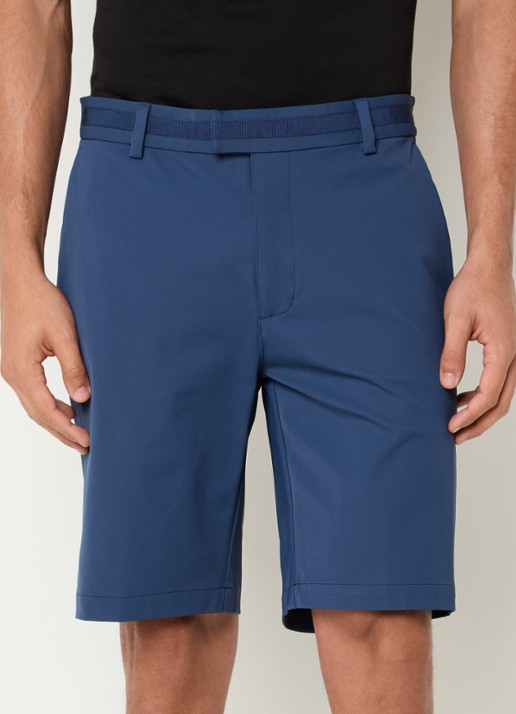 Boggi Milano Straight fit korte broek met steekzakken