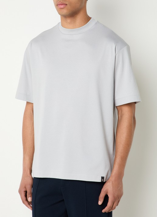 Boggi Milano T-shirt met ronde hals