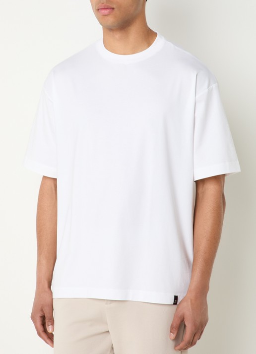 Boggi Milano T-shirt met ronde hals