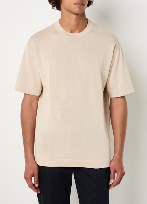 Boggi Milano T-shirt met ronde hals