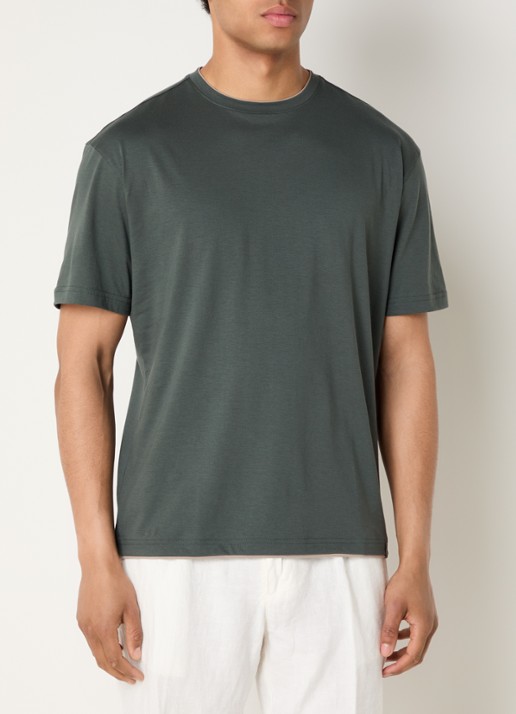 Boggi Milano T-shirt met ronde hals