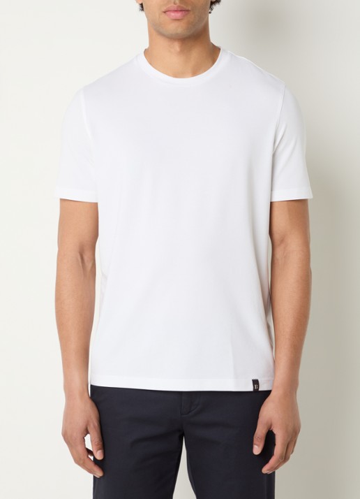 Boggi Milano T-shirt met ronde hals