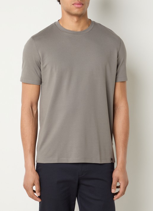 Boggi Milano T-shirt met ronde hals