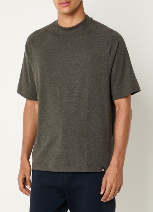 Boggi Milano T-shirt met ronde hals