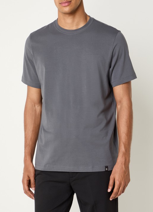 Boggi Milano T-shirt met ronde hals