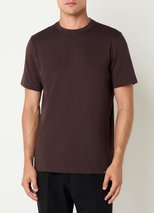 Boggi Milano T-shirt met stretch