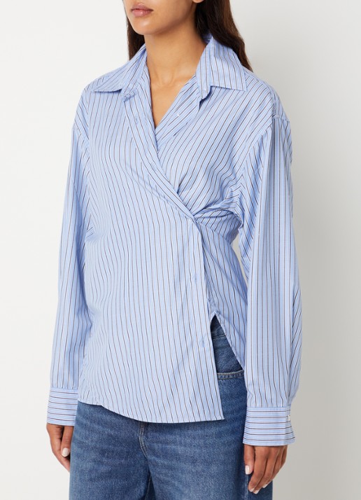 Boii Studios Diami blouse met overslag