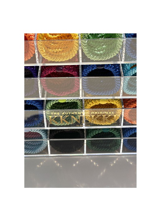 Bon Dep Kknekki Bundle gevlochten haarelastiekjes in 4-pack - detail 3 groen