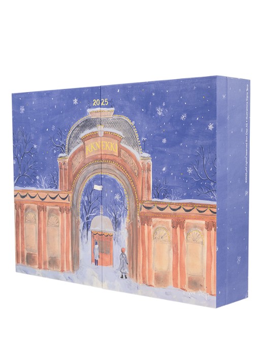 Bon Dep Kknekki Christmas Adventskalender haarelastiekjes 41 stuks - detail 3 multicolor