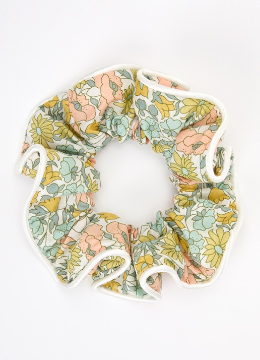 Bon Dep Scrunchie met bloemenprint