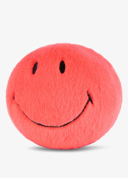 Bon Ton Toys Smiley Fuzzy knuffel 13 cm - detail 3 roze