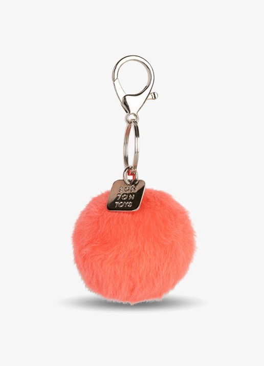Bon Ton Toys Smiley Fuzzy sleutelhanger - detail 3 roze