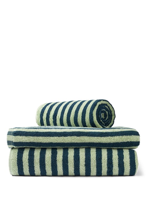 Bongusta Naram badhanddoek - 600 gr/m2 - 50 x 80 cm - detail 5 groen
