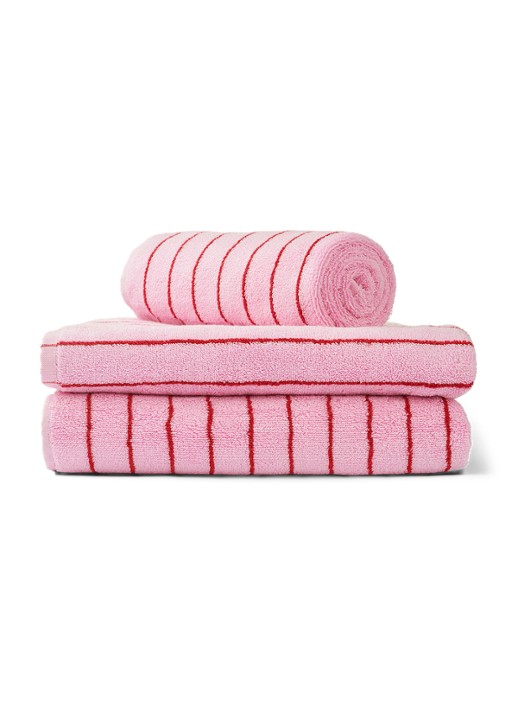 Bongusta Naram badlaken - 600 gr/m2 - 150 x 100 cm - detail 3 roze