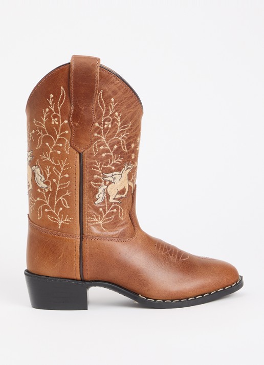 Bootstock Unicorn cowboylaars van leer