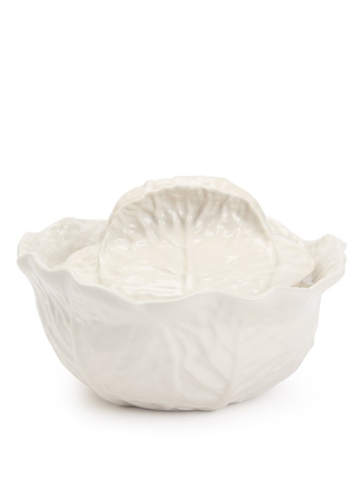 Bordallo Pinheiro Cabbage terrine met deksel 15 cm