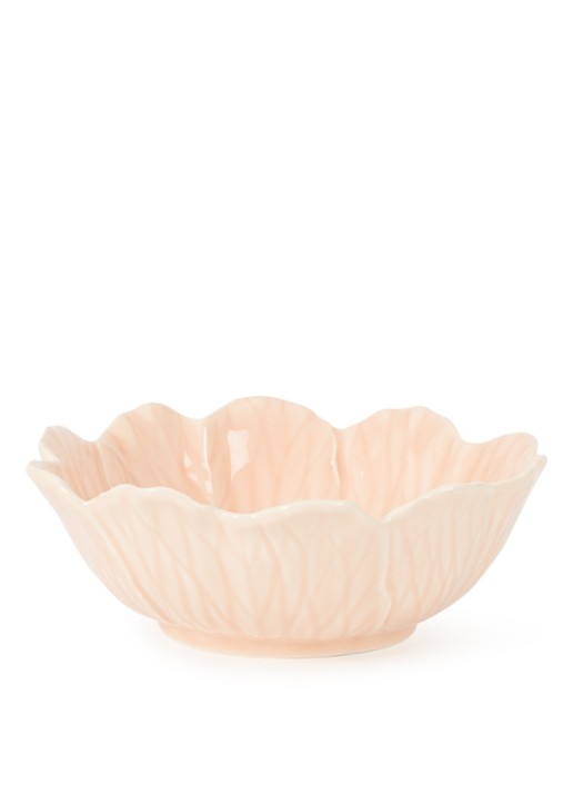 Bordallo Pinheiro Flora kom 17 cm - voorkant roze