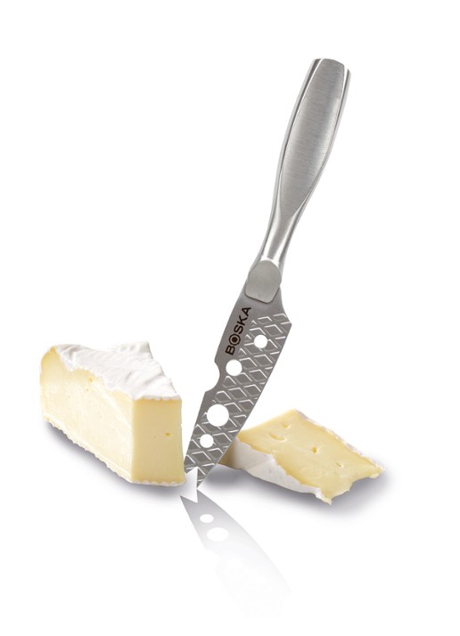 Boska Monaco+ Nr. 3 Mini kaasmes 8 cm - voorkant 3 zilver