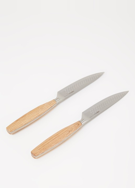 Boska Oslo steakmessen 2-delig - voorkant 2 donkerbeige