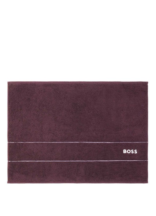 BOSS Azalea badmat - 50 x 70 cm - voorkant bordeauxrood