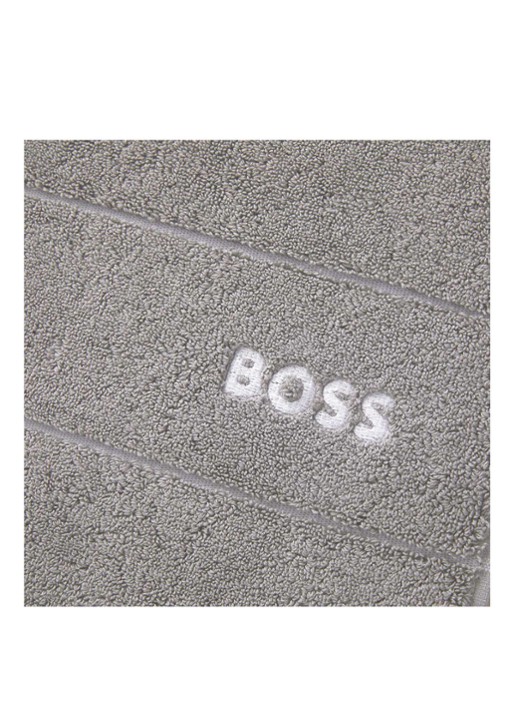BOSS Azalea badmat - 50 x 70 cm - detail 2 lichtgrijs