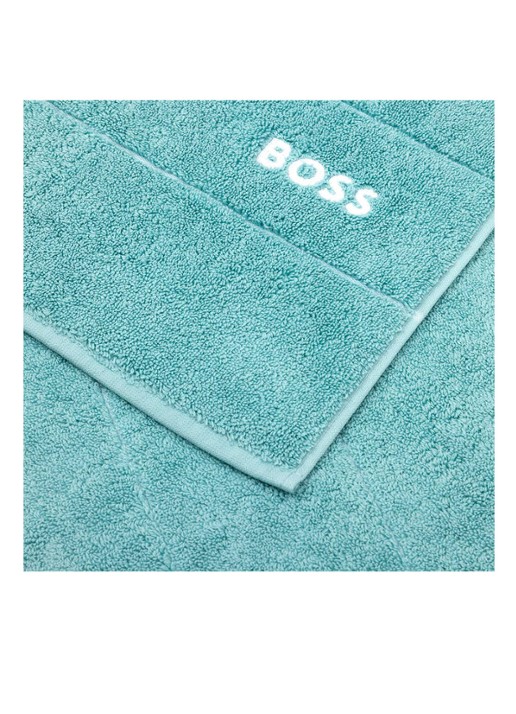 BOSS Azalea badmat - 50 x 70 cm - voorkant 2 turquoise