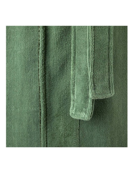 BOSS Badjas met logoborduring - detail 8 groen