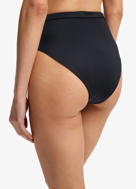 BOSS Bikinibroekje met logo - detail 4 donkerblauw