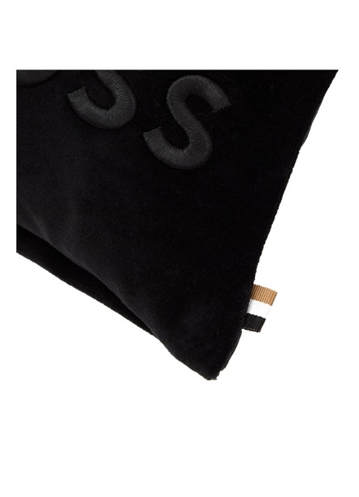 BOSS Bold sierkussenhoes 33 x 57 cm - detail zwart