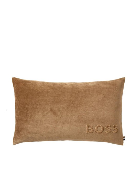 BOSS Bold sierkussenhoes 33 x 57 cm - voorkant 2 camel