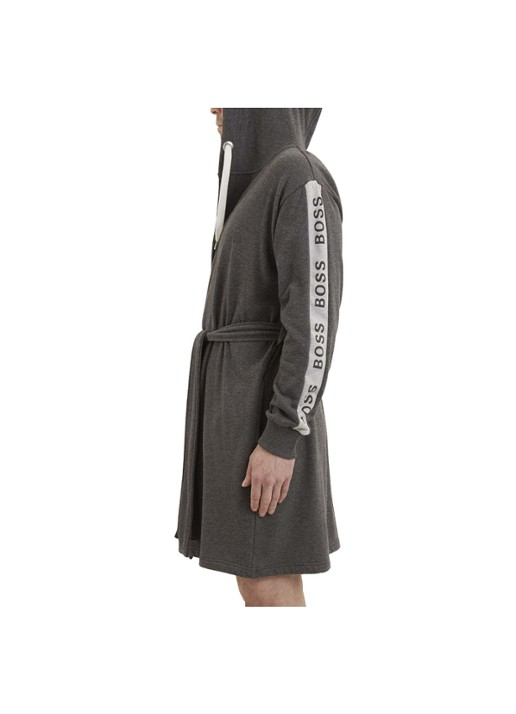 BOSS BOSS-SEN Charcoa     Bath robe - detail 7 grijs