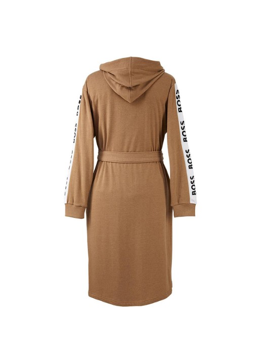 BOSS BOSS-SEN Charcoa     Bath robe - achterkant camel