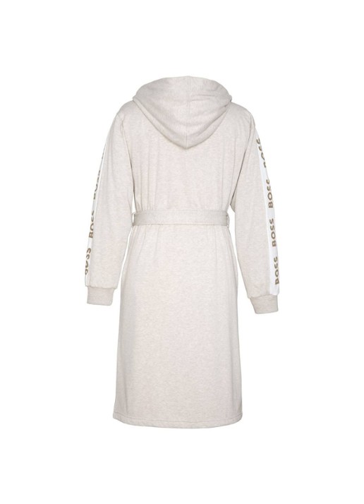 BOSS BOSS-SEN Charcoa     Bath robe - achterkant 5 donkerbeige