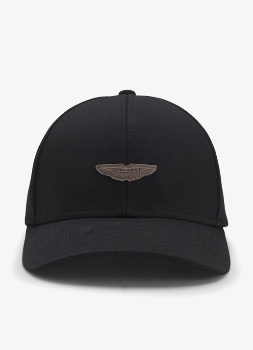BOSS BOSS x Aston Martin pet met logo - voorkant 2 zwart