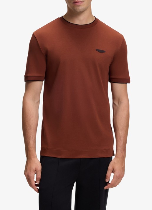 BOSS BOSS x ASTON MARTIN T-shirt met gestreept detail