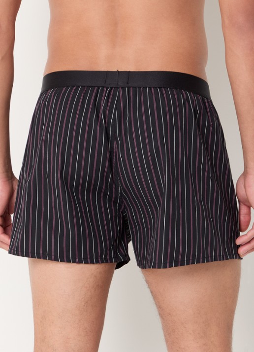 BOSS Boxershort met logoband in 2-pack - achterkant 2 zwart