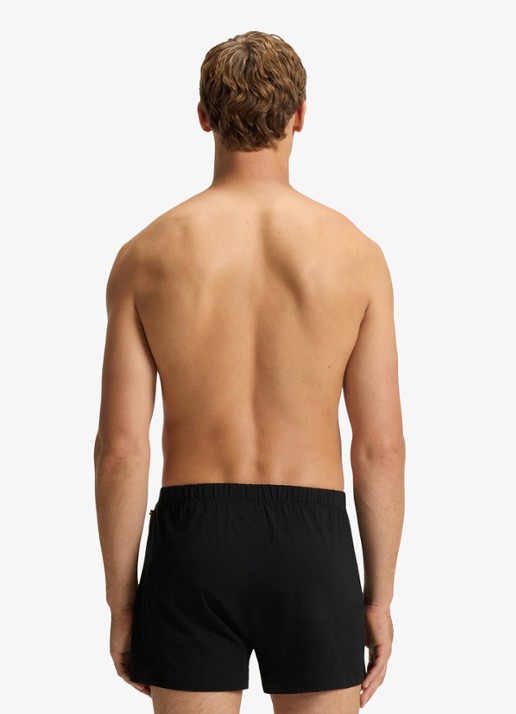 BOSS Boxershorts met logo in 2-pack - achterkant 5 zwart