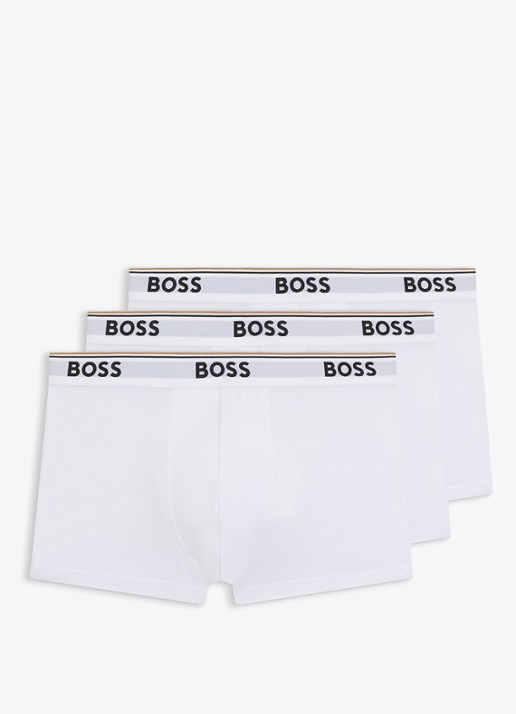 BOSS Boxershorts met logoband in 3-pack