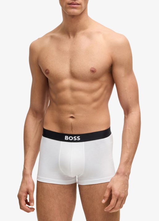 BOSS Boxershorts met logoband in 3-pack