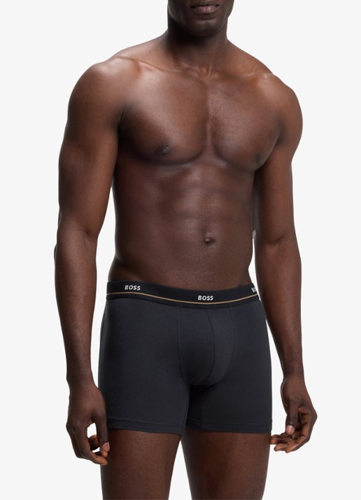BOSS Boxershorts met logoband in 5-pack