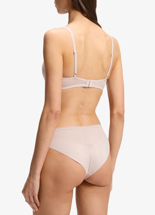 BOSS Bralette met kant - achterkant 3 beige