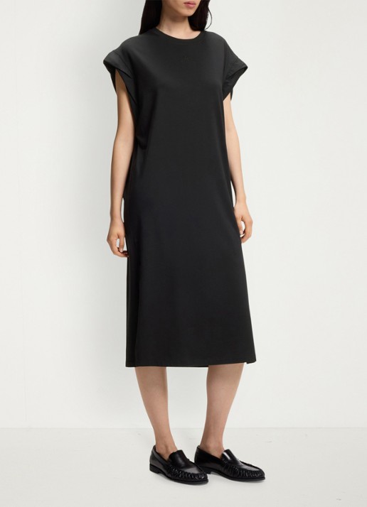 BOSS C_Edress_5 midi T-shirt jurk met split