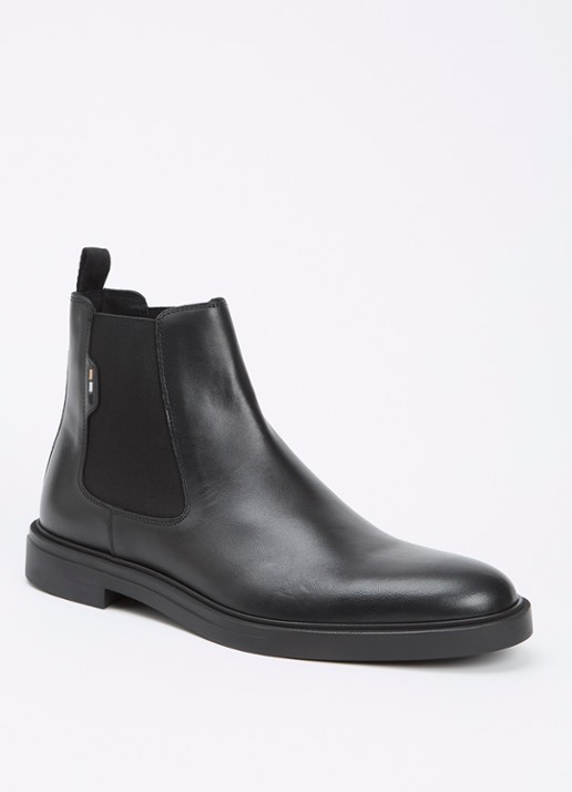 BOSS Calev chelsea boot van leer